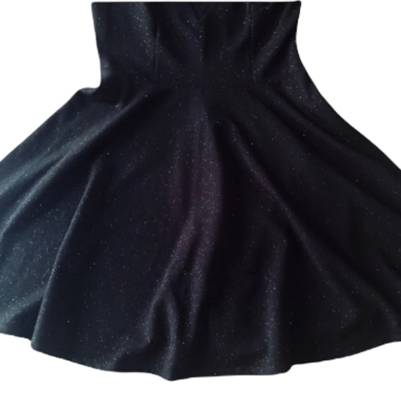 Jump Women’s Black Fit & Flare Mini Sparkle Dress Size 3 NWT - Picture 11 of 14